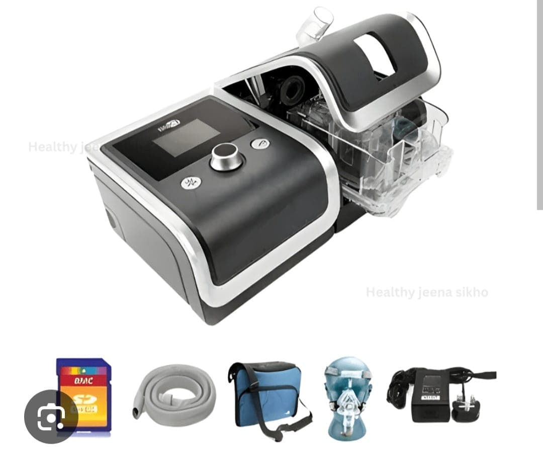 Auto BiPAP & CPAP Machine with Heated Humidifier