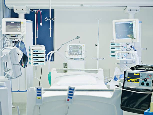 Hospital Emergency Crash Cart Trolley
