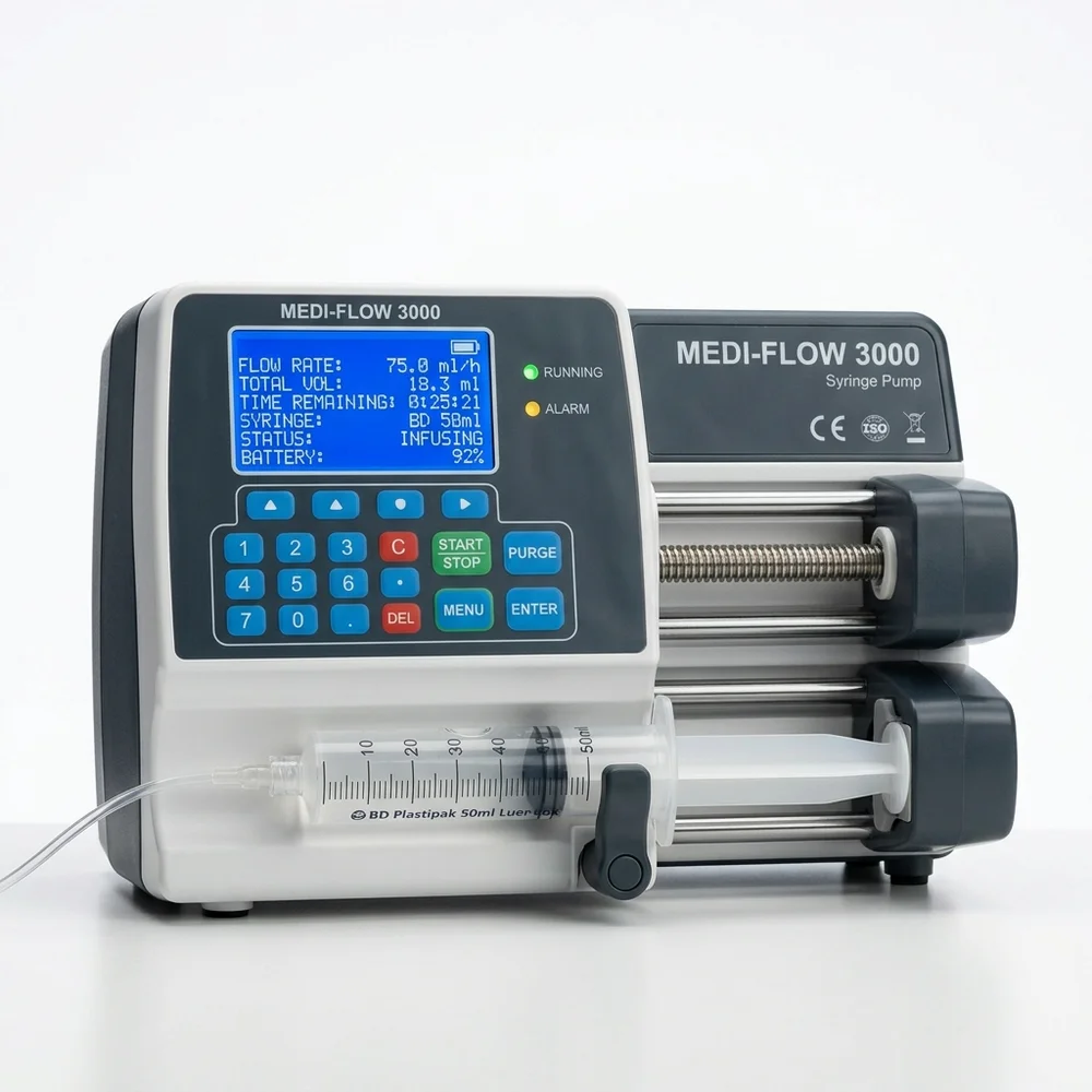High-Precision Syringe Infusion Pump